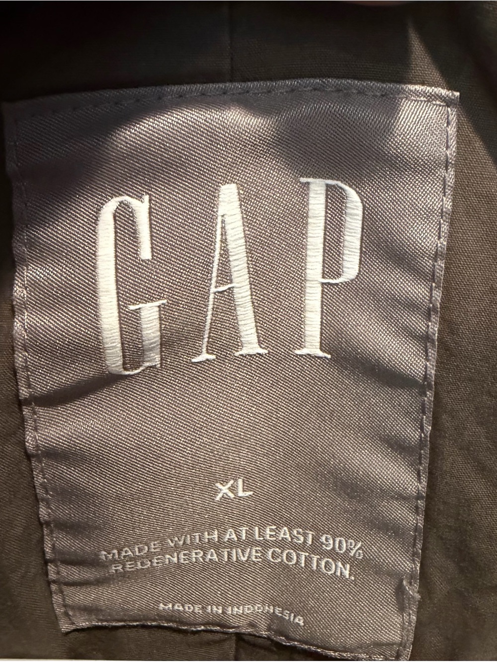 Gap Men’s XL Fatigue Utility Jacket Deep Green Military Field Jacket - Picture 5 of 8